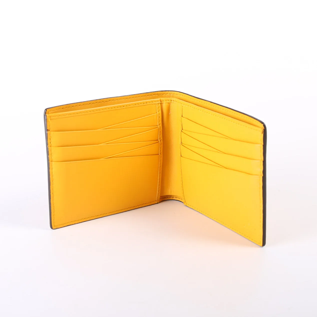 451179 Leather Bee Bifold Yellow