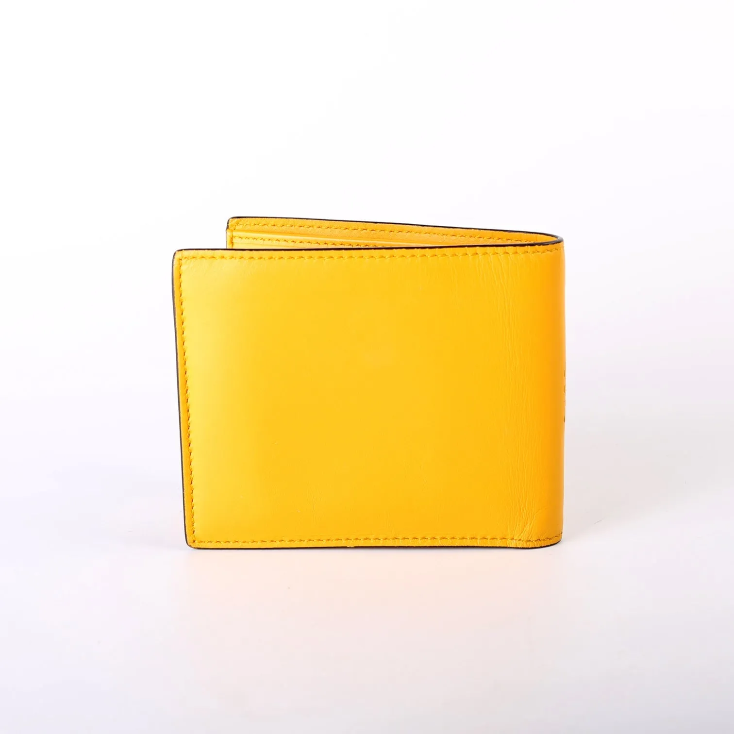 451179 Leather Bee Bifold Yellow