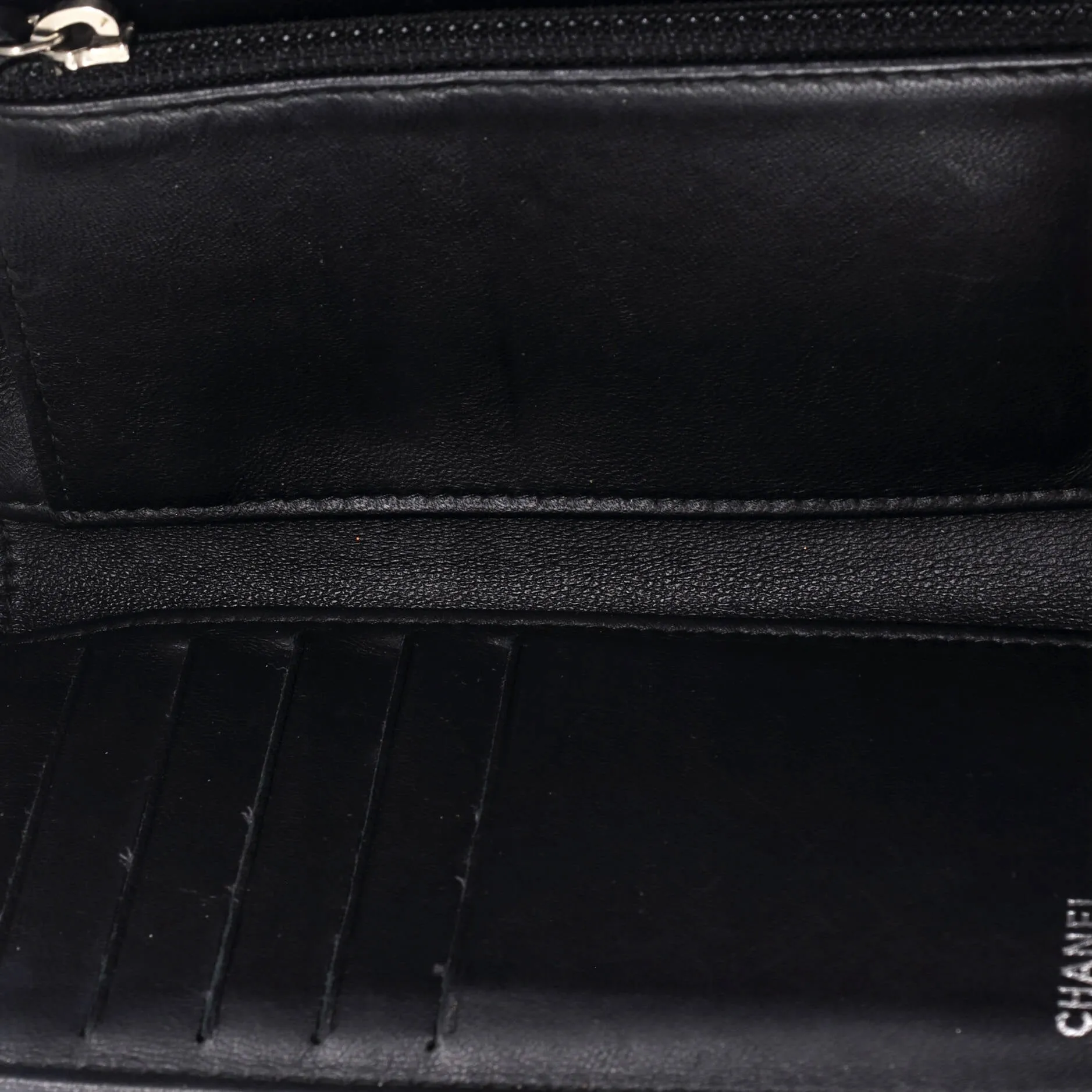 Boy Trifold Flap Wallet Quilted Lambskin Medium