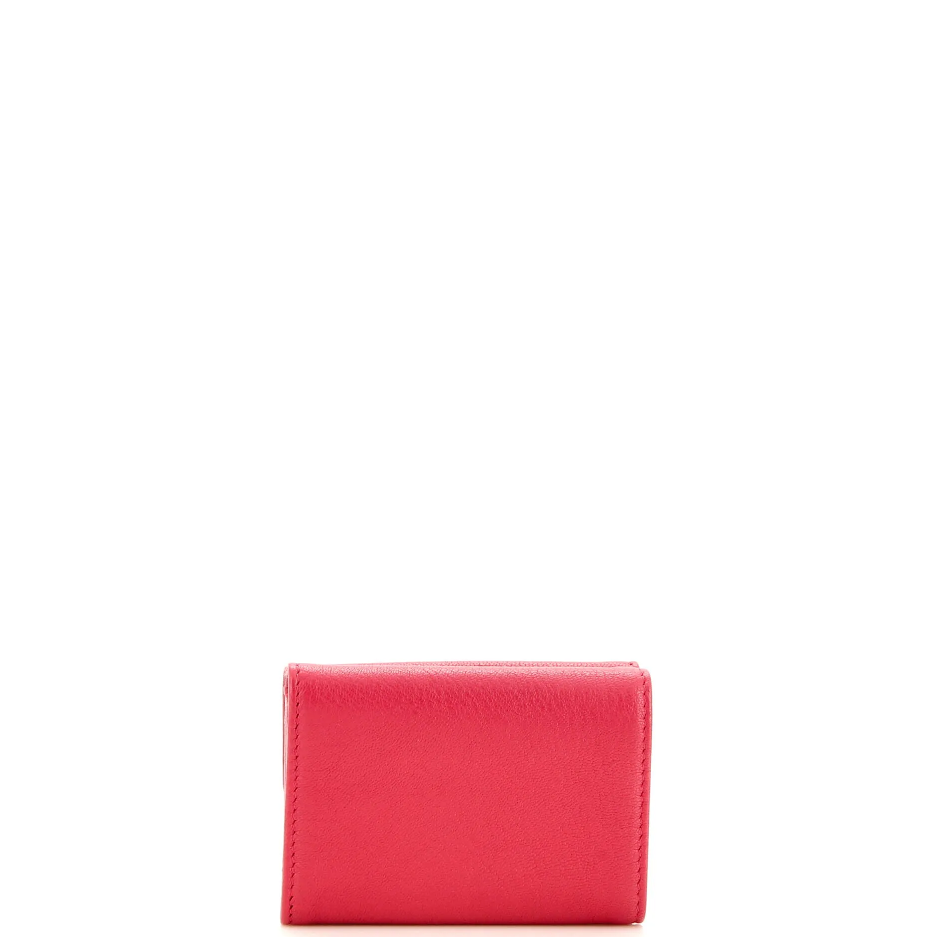 CC Trifold Flap Wallet Goatskin Small
