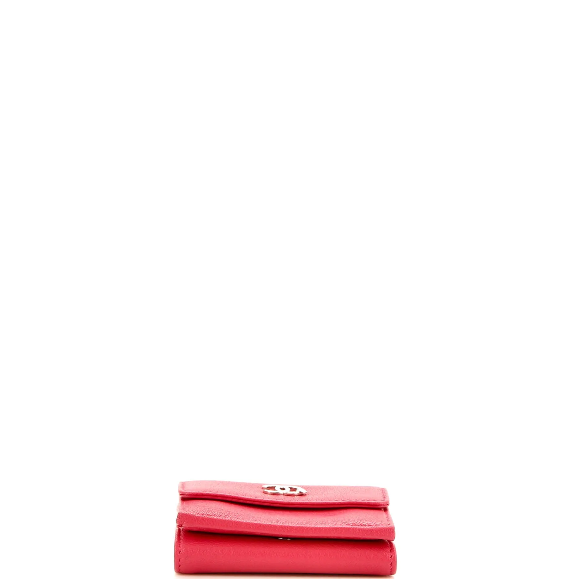 CC Trifold Flap Wallet Goatskin Small