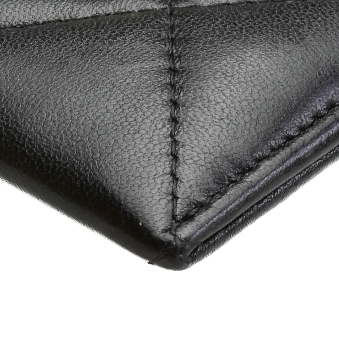 CHANEL 19 Card Case - Black