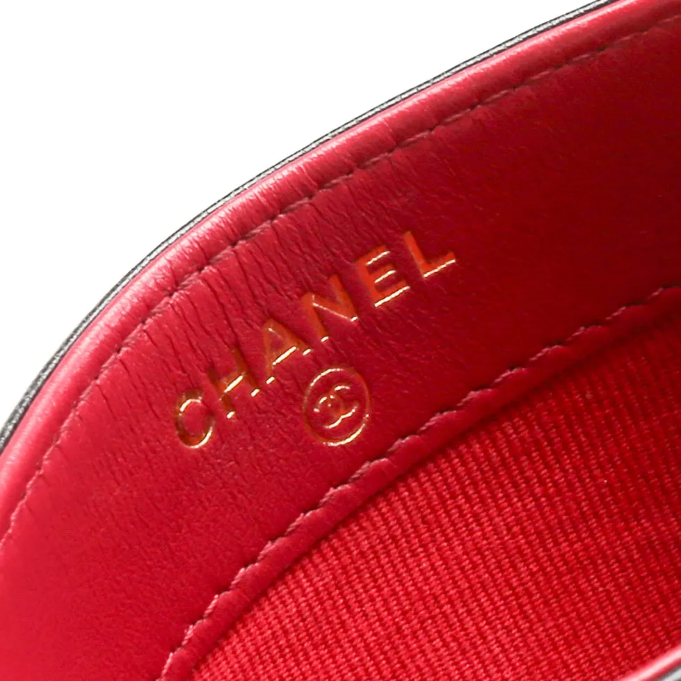CHANEL 19 Card Case - Black