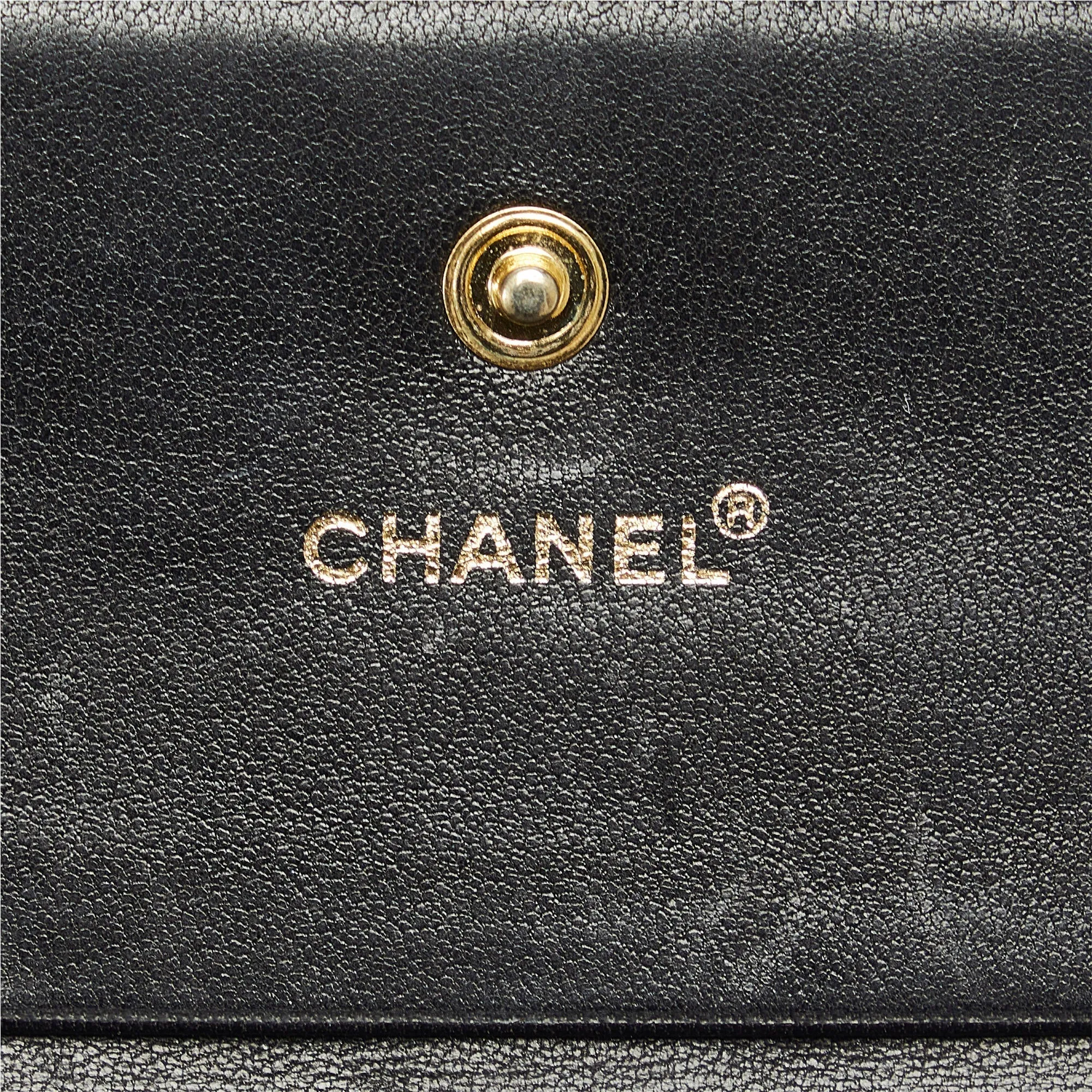 CHANEL Choco Bar Trifold Wallet Small Wallets