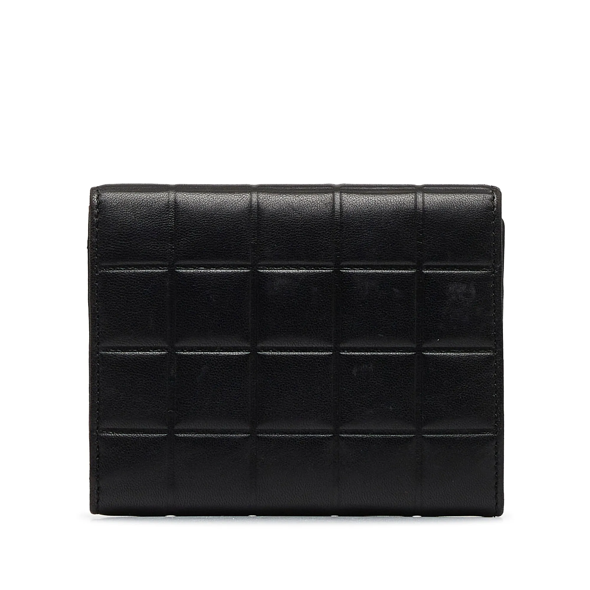 CHANEL Choco Bar Trifold Wallet Small Wallets