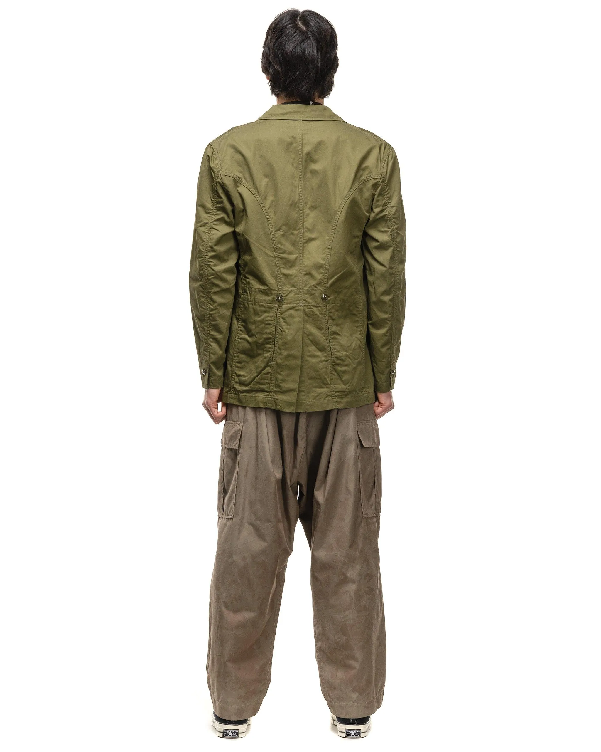 Cotton Linen Chino Cloth RANDONNEUR Bike JKT Khaki