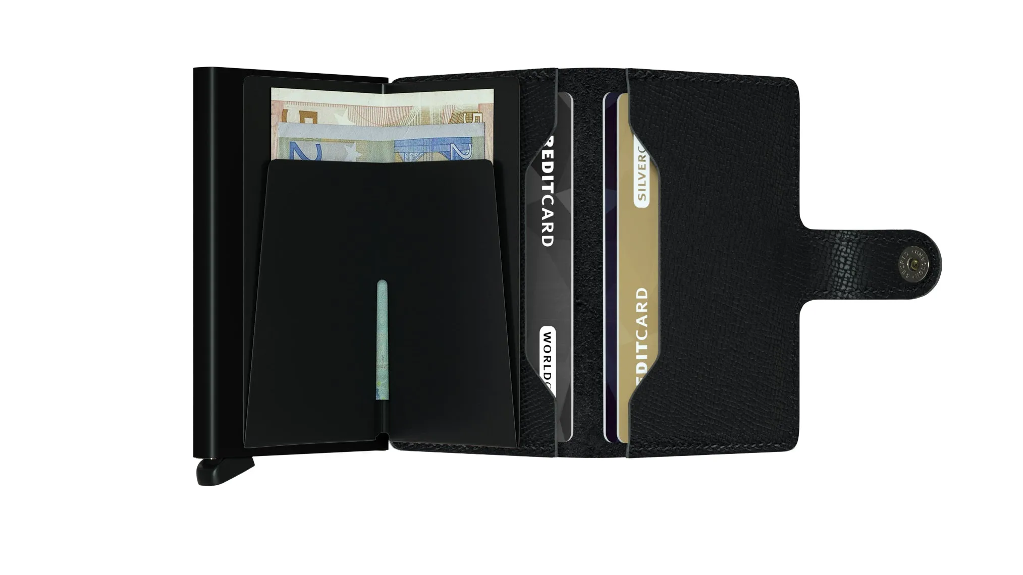 Miniwallet Crisple - Black
