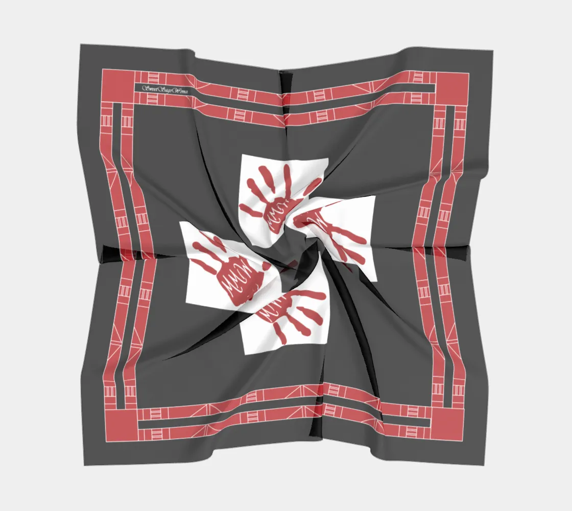 MMIW Black Square Scarf
