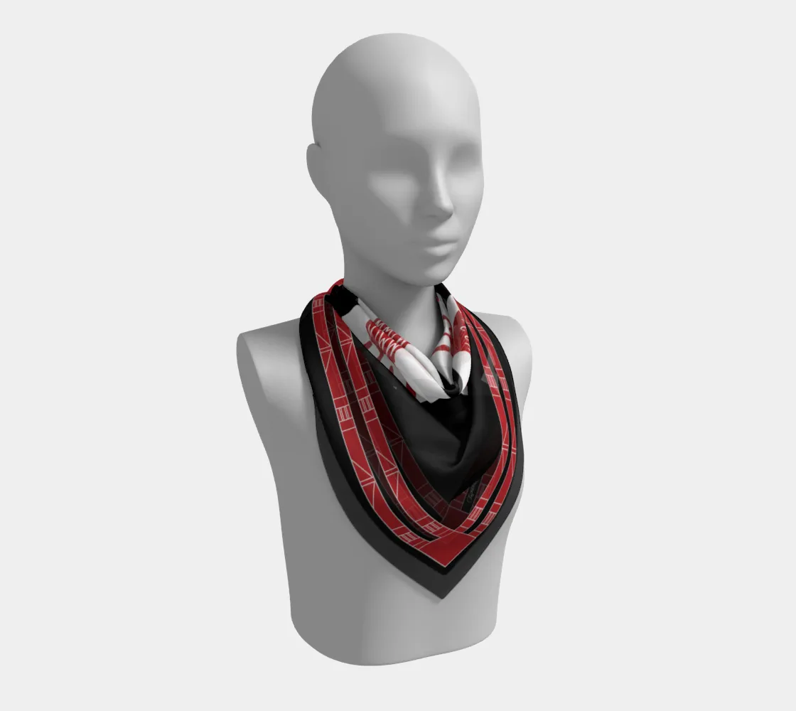 MMIW Black Square Scarf