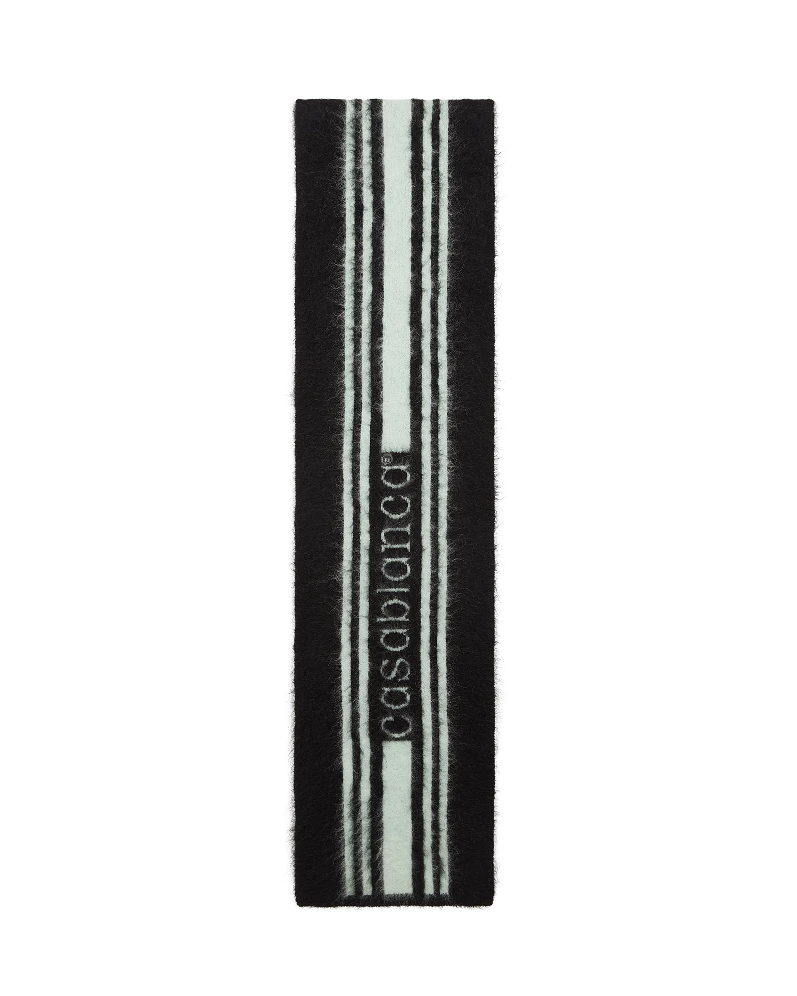 Stripe Mohair Scarf